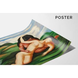 La naufragée - Moïse Kisling | Reproduction Tableau Décoration murale affiche copie