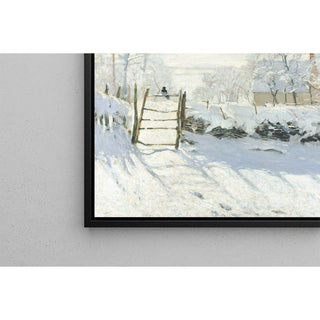 La pie - Claude Monet | Reproduction Tableau Décoration murale affiche copie