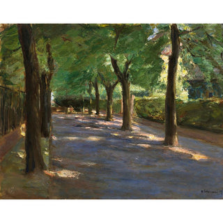 La rue Colomier à Wannsee - Max Liebermann | Reproduction Tableau Décoration murale affiche copie