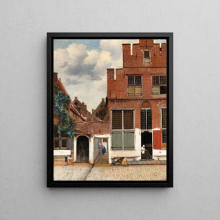 La ruelle de Johannes Vermeer | Reproduction Tableau Décoration murale affiche copie