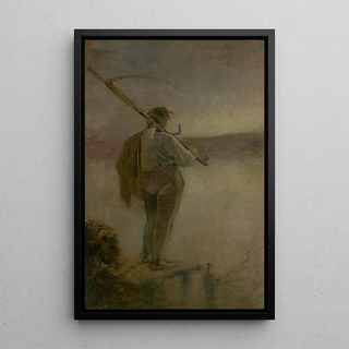 Ladislav Mednynszky - Kosec pri rieke.webp