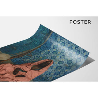 Le Barde Noir - Jean-Léon Gérôme | Reproduction Tableau Décoration murale affiche copie