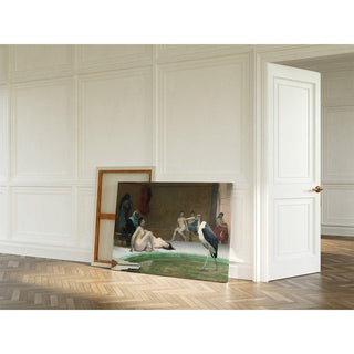 Le Marabout dans le bain du Harem - Jean-Léon Gérôme | Reproduction Tableau Décoration murale affiche copie