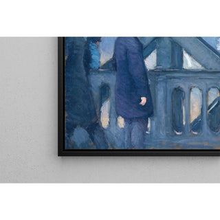 Le Pont de l'Europe - Gustave Caillebotte | Reproduction Tableau Décoration murale affiche copie