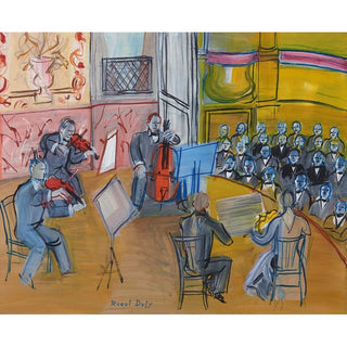 Le Quintette - Raoul Dufy | Reproduction Tableau Décoration murale affiche copie
