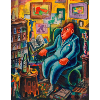 Le Snob - Karl Wiener | Reproduction Tableau Décoration murale affiche copie