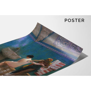 Le bain - Jean-Léon Gérôme | Reproduction Tableau Décoration murale affiche copie