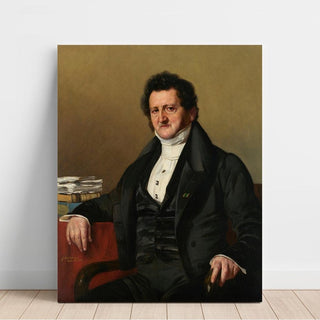 Le banquier David Seligmann, baron von Eichthal - Franz Xaver Winterhalter | Reproduction Tableau Décoration murale affiche copie