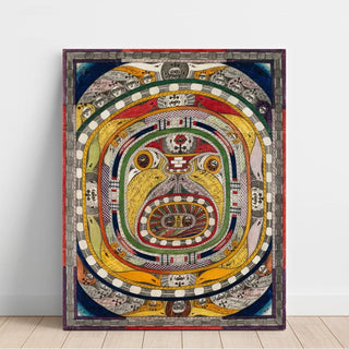 Le bol - Adolf Wölfli | Reproduction Tableau Décoration murale affiche copie