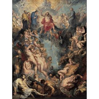 Le grand jugement dernier - Peter Paul Rubens | Reproduction Tableau Décoration murale affiche copie