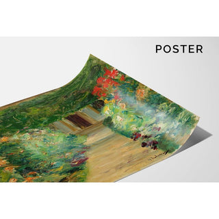 Le jardin potager à Wannsee, vue vers l'est - Max Liebermann | Reproduction Tableau Décoration murale affiche copie