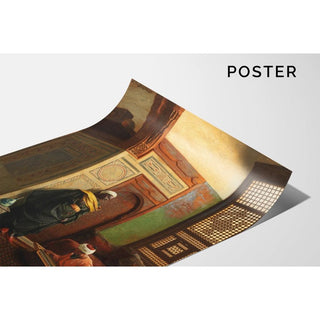 Le joueur de Qanun - Ludwig Deutsch | Reproduction Tableau Décoration murale affiche copie