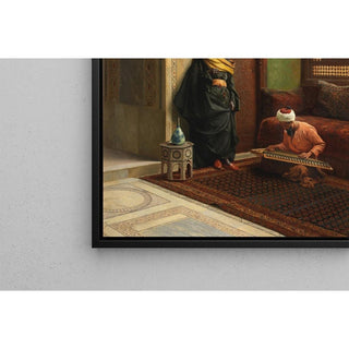 Le joueur de Qanun - Ludwig Deutsch | Reproduction Tableau Décoration murale affiche copie