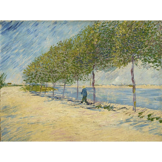 Le long de la Seine - Vincent van Gogh | Reproduction Tableau Décoration murale affiche copie