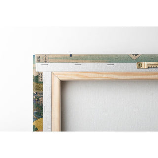 Le mont Fuji à Kanaya sur le Tōkaidō - Katsushika Hokusai | Reproduction Tableau Décoration murale affiche copie