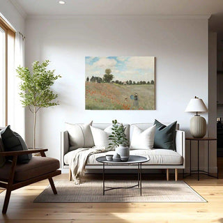 Les Coquelicots - Claude Monet | Reproduction Tableau Décoration murale affiche copie