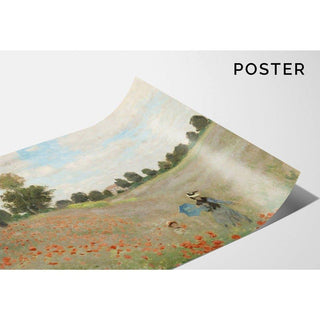 Les Coquelicots - Claude Monet | Reproduction Tableau Décoration murale affiche copie