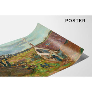 Les Deux Enfants, Vernouillet - Pierre Bonnard | Reproduction Tableau Décoration murale affiche copie