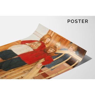 Les Enfants de Monsieur Neve - Fernand Khnopff | Reproduction Tableau Décoration murale affiche copie