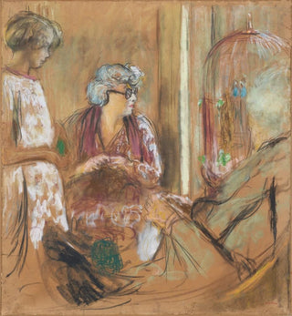 Les Perruches - Édouard Vuillard