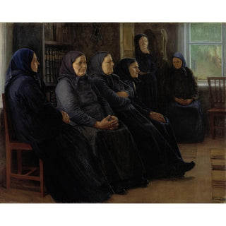 Les Piétistes - Venny Soldan-Brofeldt | Reproduction Tableau Décoration murale affiche copie