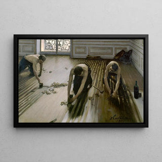Les Raboteurs de parquet - Gustave Caillebotte | Reproduction Tableau Décoration murale affiche copie
