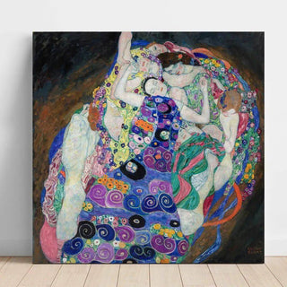 Les Vierges - Gustav Klimt | Reproduction Tableau Décoration murale affiche copie