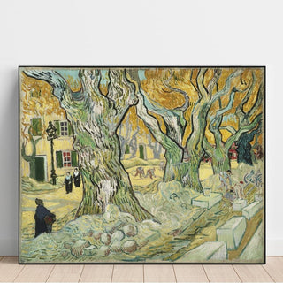 Les cantonniers - Vincent van Gogh | Reproduction Tableau Décoration murale affiche copie