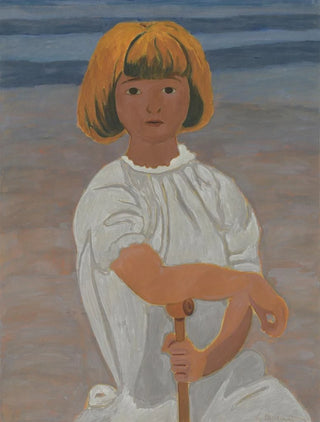 Lon Spilliaert - Jong meisje op het strand.webp