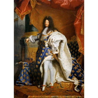Louis XIV d'Hyacinthe Rigaud | Reproduction Tableau Décoration murale affiche copie
