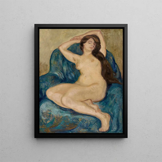Louis Valtat - Femme nue au fauteuil bleu.webp