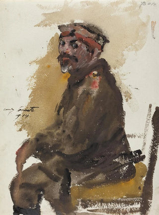 Lovis Corinth - Hermann Struck In Uniform.webp