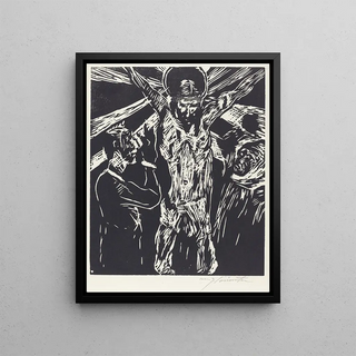 Lovis Corinth - The Crucifixion Christus am Kreuz.webp