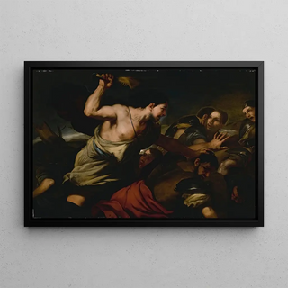 Luca Giordano - Samson Slaying The Philistines.webp