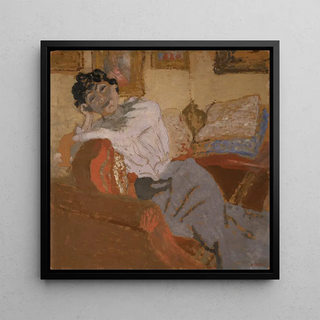 Art print | Madame Hessel on the sofa - Édouard Vuillard