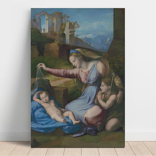 Madone au diadème bleu - Raphael | Reproduction Tableau Décoration murale affiche copie