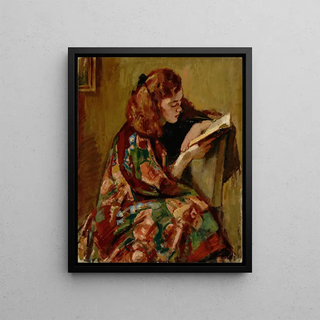 Magnus Enckell - Girl Reading.webp