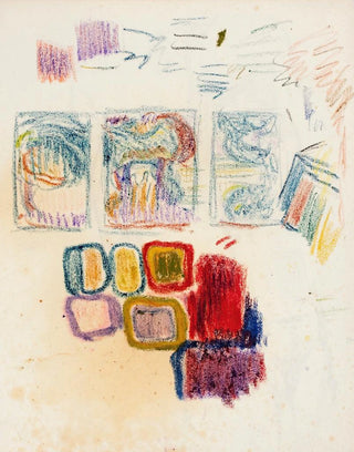 Magnus Enckell - Luonnos Veljesvala seinmaalaukseen ja vrej.webp