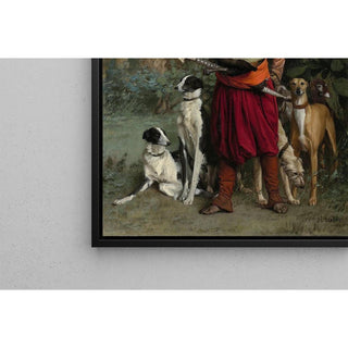Maître des chiens - Jean-Léon Gérôme | Reproduction Tableau Décoration murale affiche copie