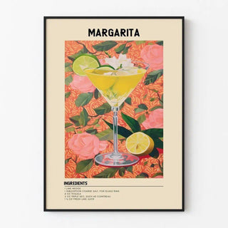 Margarita - Affiche de cocktail