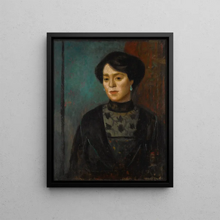 Mark Gertler - Portrait Of The Artists Sister Sophie.webp