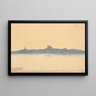 Martinus Rrbye - Viborg Seen from Asmild Klosterhave near Snders.webp