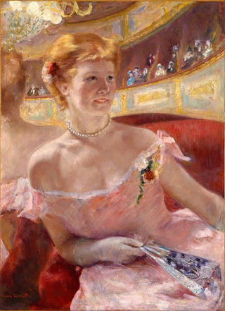 Mary Cassatt - Woman with a Pearl Necklace in a Loge.webp