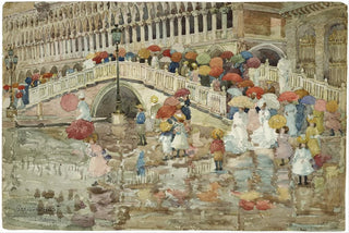 Maurice Prendergast - Umbrellas in the Rain.webp