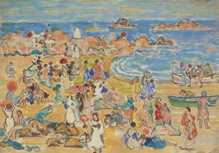 Maurice Prendergast - View Along New England Coast.webp