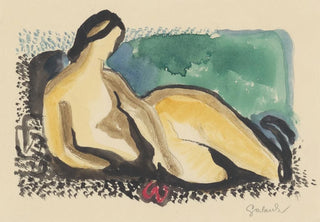 Mikul Galanda - Lying nude.webp