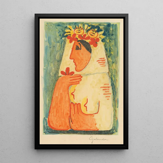 Mikul Galanda - Woman with a Garland.webp