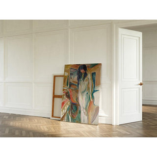 Modèle de la chaise en osier - Edvard Munch | Reproduction Tableau Décoration murale affiche copie