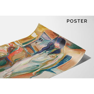 Modèle de la chaise en osier - Edvard Munch | Reproduction Tableau Décoration murale affiche copie