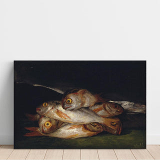 Nature morte à la dorade royale - Francisco de Goya | Reproduction Tableau Décoration murale affiche copie